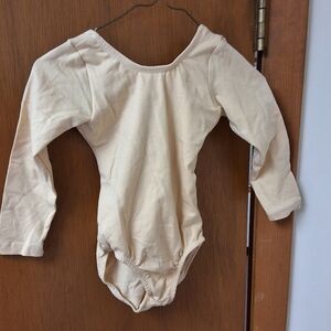 Cream Long Sleeve Bodysuit